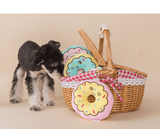 Interactive Donut Sound Plush Toy For Dogs