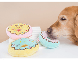 Interactive Donut Sound Plush Toy For Dogs
