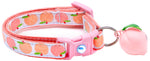 Peach Breakaway Cat Collar