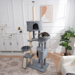 105-Inch Cat Tower for Indoor Cats U