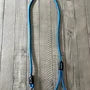 Clamped Climbing Dog Rope Leash Blue