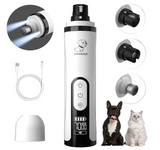 Dog Nail Grinders Rechargeable Pet Nail Clippers