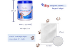 Pet Wipes With Free Cotton Swabs