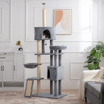 105-Inch Cat Tower for Indoor Cats U