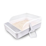 Spacious 20-Inch Open Cat Litter Box