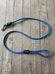 Clamped Climbing Dog Rope Leash Blue