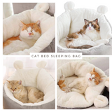 Small Pet Bed Sleeping Bag (Grey small)