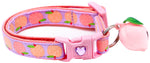 Peach Breakaway Cat Collar
