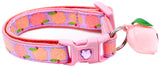 Peach Breakaway Cat Collar