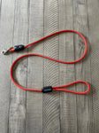 Clamped Climbing Rope Dog Leash Orange