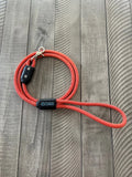 Clamped Climbing Rope Dog Leash Orange