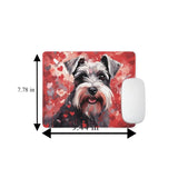 Sweetheart Dog Miniature Schnauzer Non-Slip Rubber Mousepad
