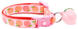 Peach Breakaway Cat Collar