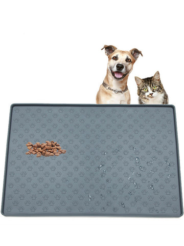 Non-Slip Waterproof Silicone Pet Food And Drinking Mat