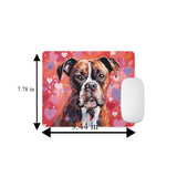 Sweetheart Dog Boxer Non-Slip Rubber Mousepad