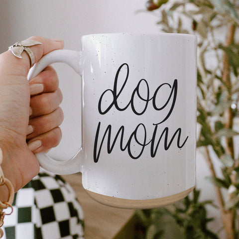 Dog Mom 16 oz Mug
