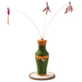 MewooFun Cotton and Linen Vase-Shaped Cat Toy