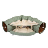 Cat Cushioned Telescopic Tunnel Toy