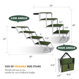 Foldable Dog Ramp For Cars SUVs Trucks