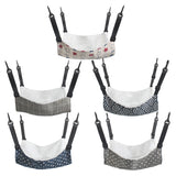 Lamb Fleece Cat Hanging Beds Pets Cage Hammock Bed For Kitten Hanging