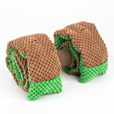 Interactive Snuffle Dumbbell: Engaging Puzzle Plush Toy For Dogs