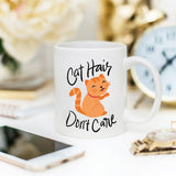 Crazy Cat Lady Coffee Mug - Cat Hair Don't Care -