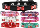 Dog Widget Fashion Collar,"Red Glitter Bow"