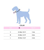 Precious Peach Daisy Dog Collar