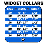 Dog Widget Fashion Collar,"Silver Anchor"