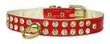 Dog Collar Clear Crystal Jewelry Set"