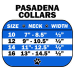 Dog, Puppy & Pet Collar, "Pasadena Crystal Flower"