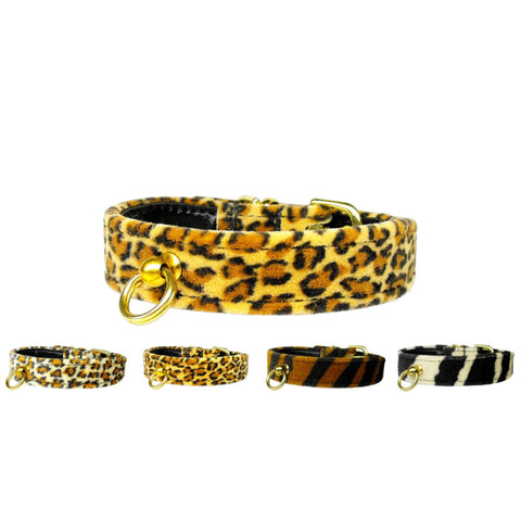 Dog Collar, "Animal Print