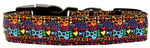 Dog Nylon Collar or Leash "I Love My Dog"