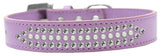 Dog Fashion Collar, "Ritz Pearl & Clear Crystal