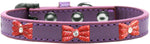 Dog Widget Fashion Collar,"Red Glitter Bow"