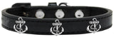 Dog Widget Fashion Collar,"Silver Anchor"