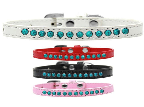 Dog  Fashion Collar "Premium Southwest Turquoise Pearl"