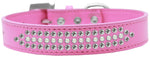 Dog Fashion Collar, "Ritz Pearl & Clear Crystal