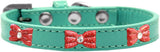 Dog Widget Fashion Collar,"Red Glitter Bow"