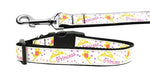 Dog & Cat Nylon Collar or Leash, "Princess"