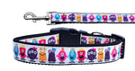 Dog Nylon Collar Or Leash, "Monsters"