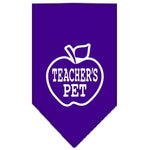 Dog Bandana Screen Printed, "Teachers Pet"