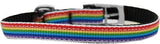 Dog & Cat Nylon Collar Or Leash, "Preppy Stripes"