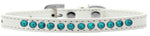 Dog  Fashion Collar "Premium Southwest Turquoise Pearl"