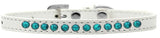 Dog  Fashion Collar "Premium Southwest Turquoise Pearl"