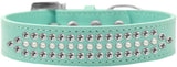 Dog Fashion Collar, "Ritz Pearl & Clear Crystal