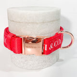 Scarlet Love Dog Collar