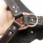 Durable Leather Dog Harness