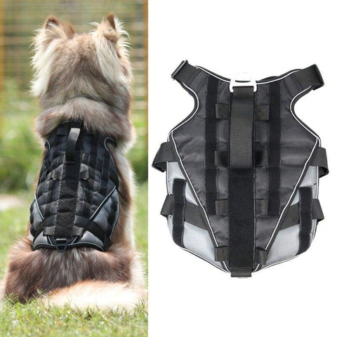 Durable Tactical Military No Pull Dog Vest Harness