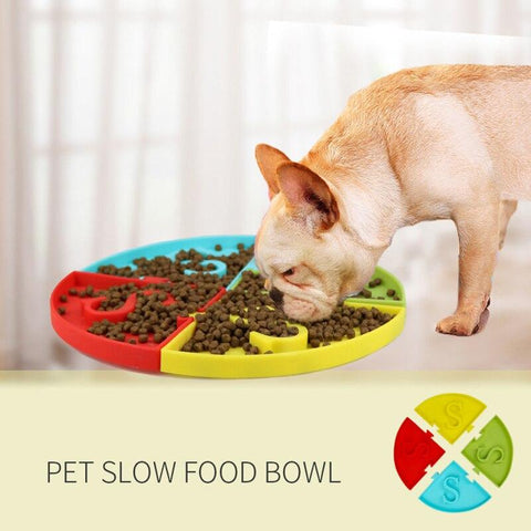 Slow Eating Feeding Food Bowl